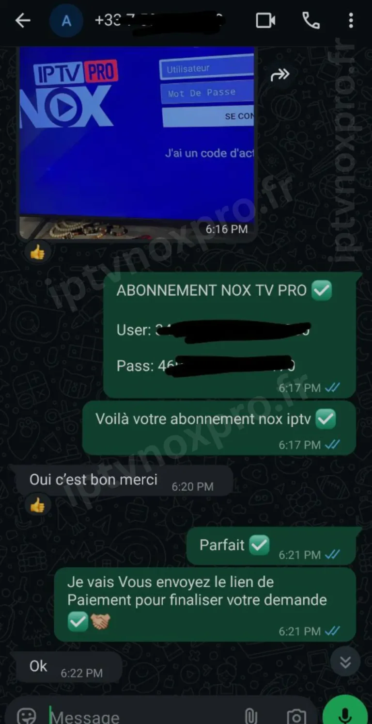 IPTV NOX PRO Officiel - Meilleur Abonnement IPTV en France 2026 iptv nox pro avis